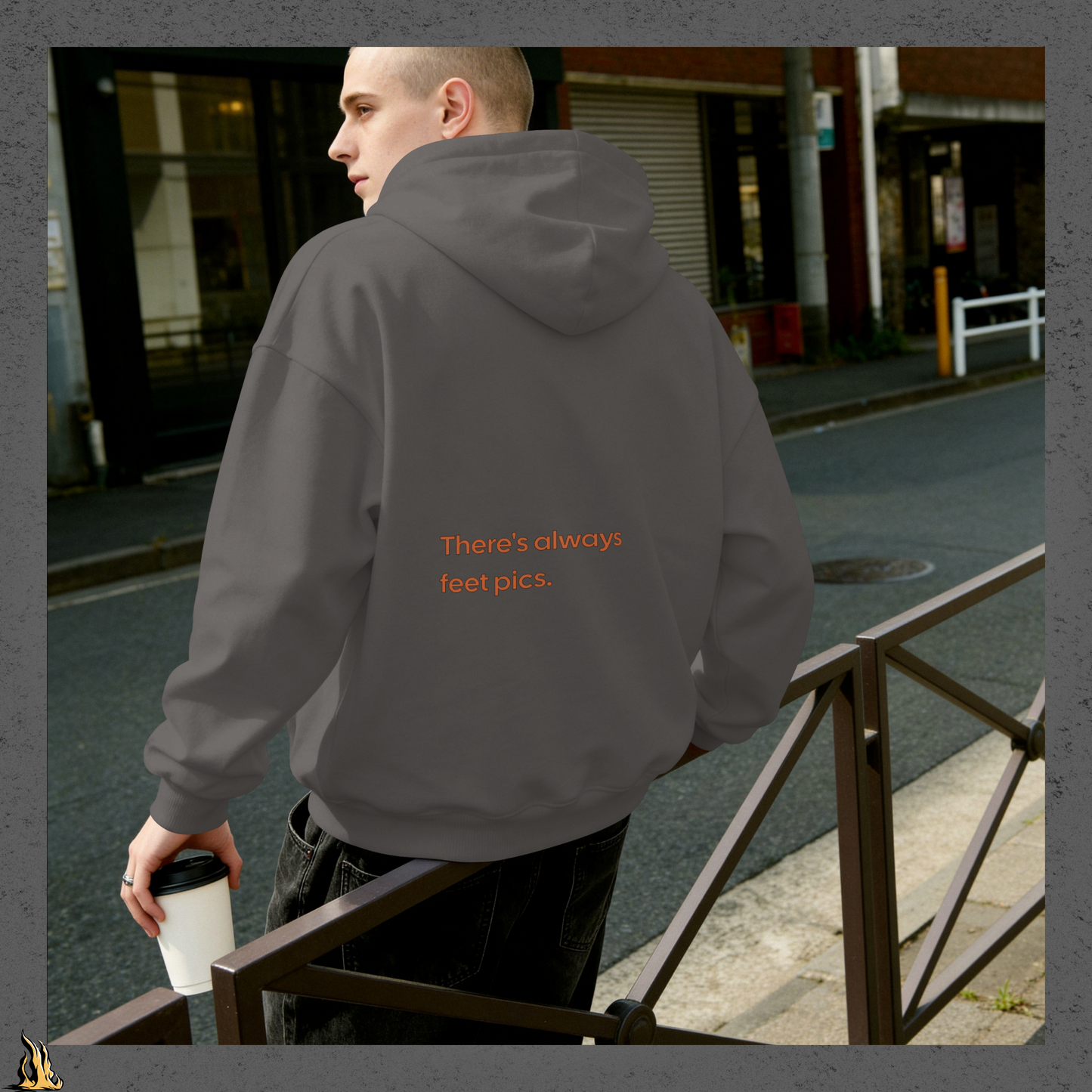 Keep on Truckin’ Unisex Hoodie – There’s Always Feet Pics