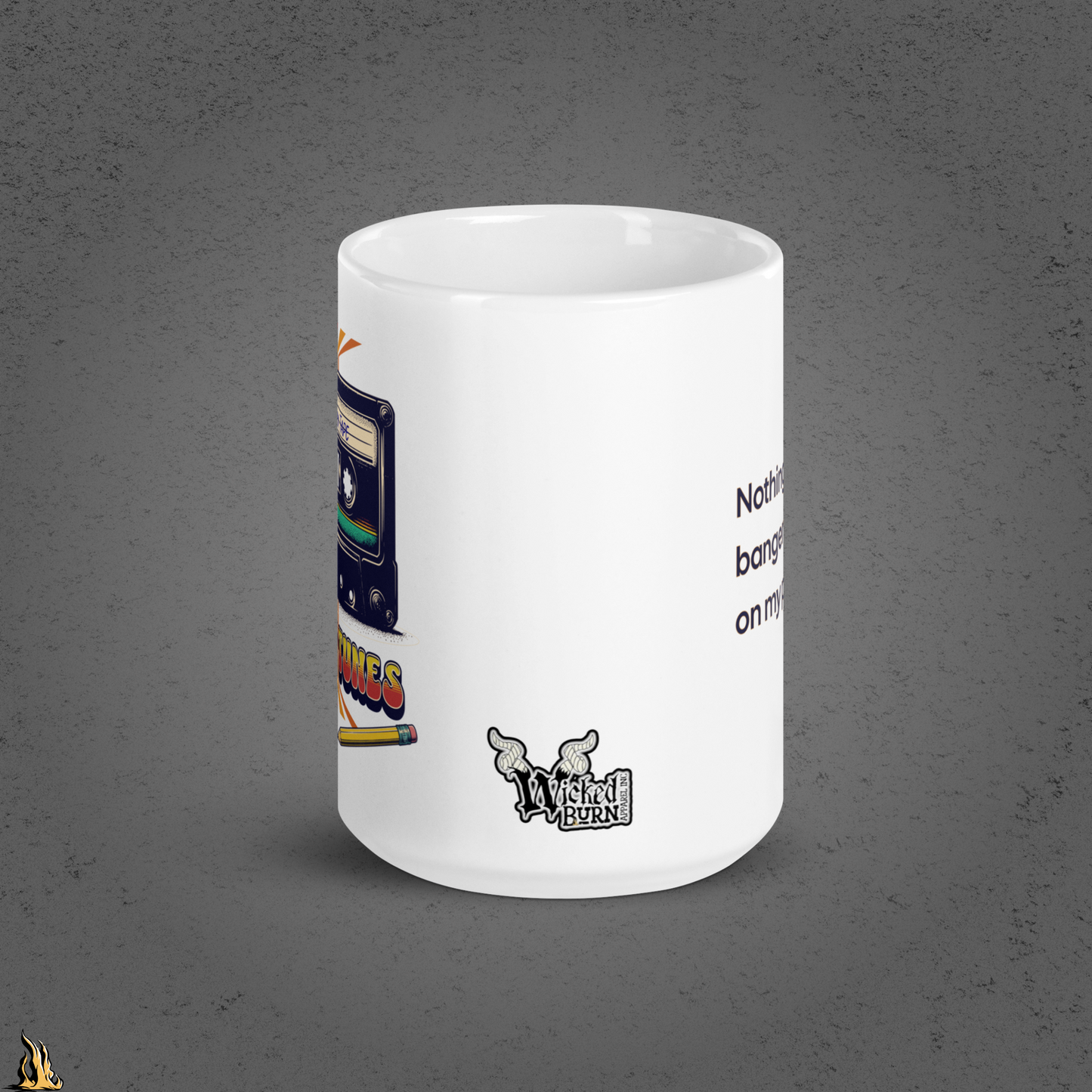 Groovy Tunes Retro Cassette Tape Mug