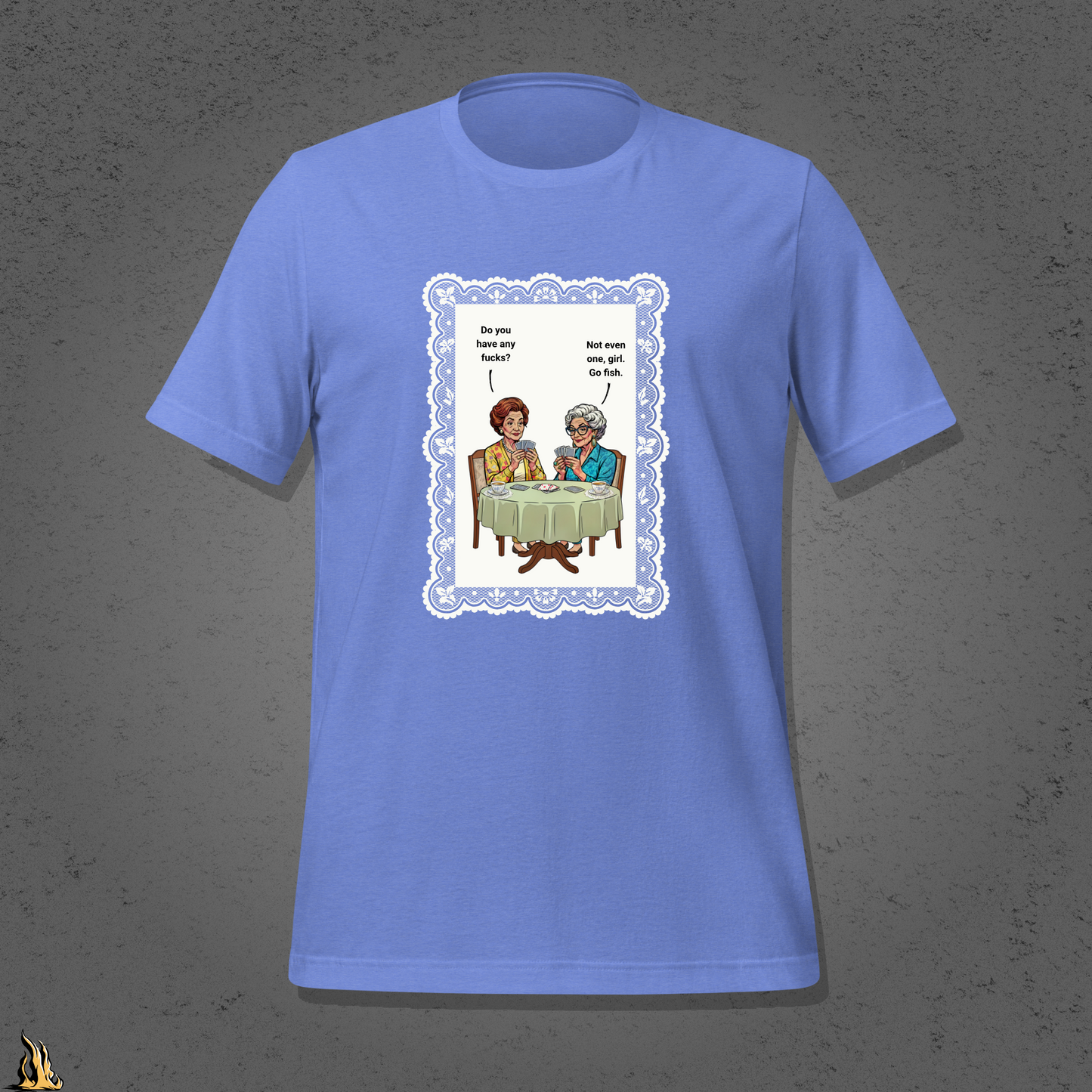 Go Fish — No Fucks Given Card Game Unisex T-Shirt