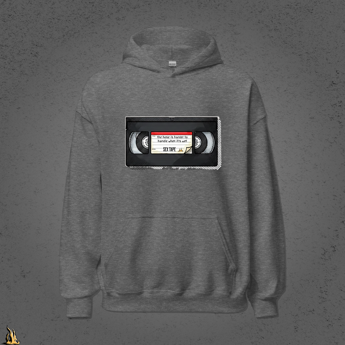 The Hose Is Harder to Handle When It’s Wet Bunnyhug – Firefighter Sex Tape Hoodie