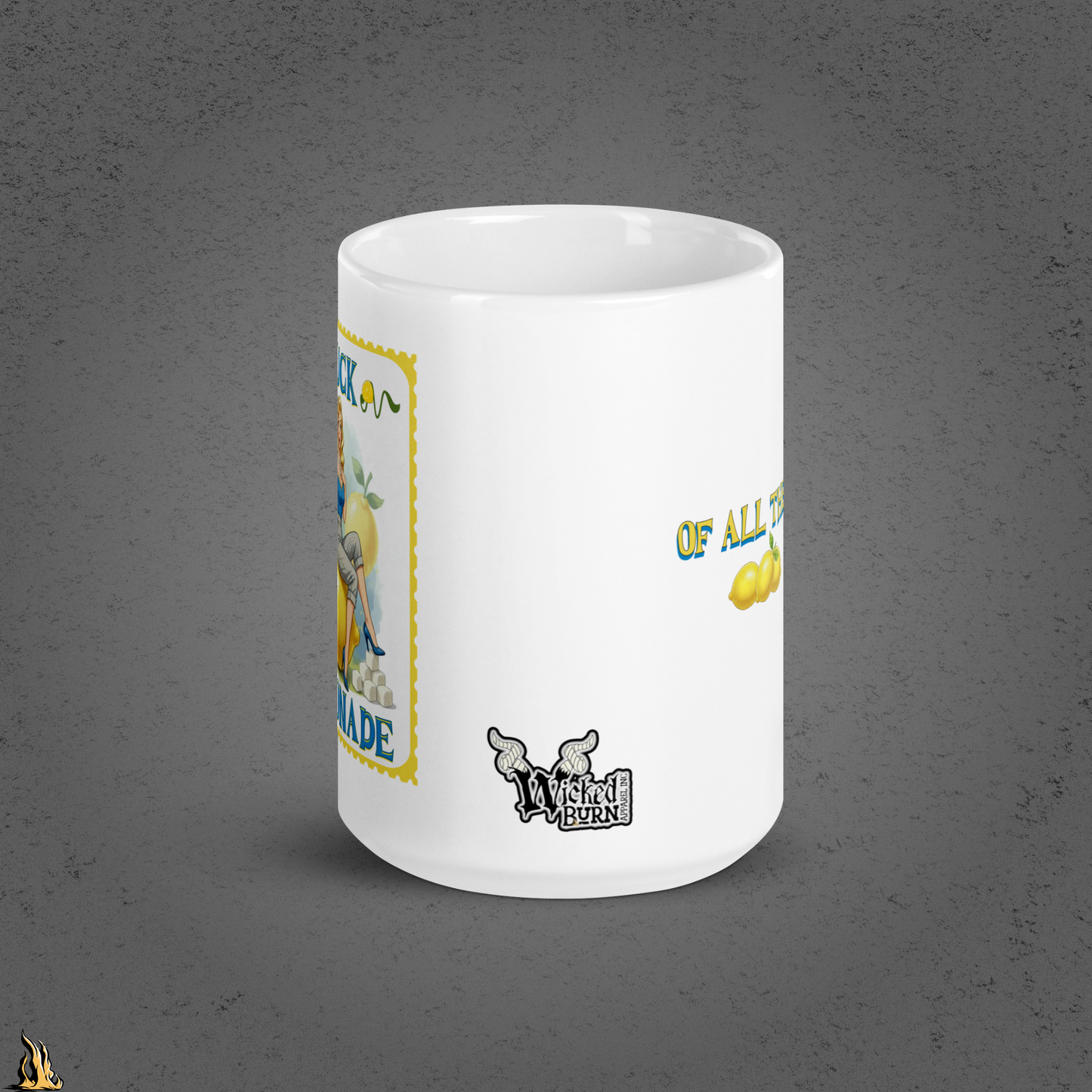 Fuck Lemonade — Funny Sarcastic Lemon Coffee Mug
