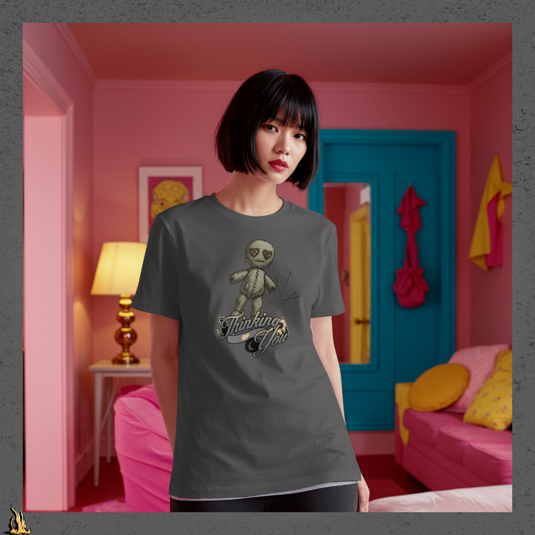 Thinking of You | Sarcastic Voodoo Doll Gothic Unisex T-shirt