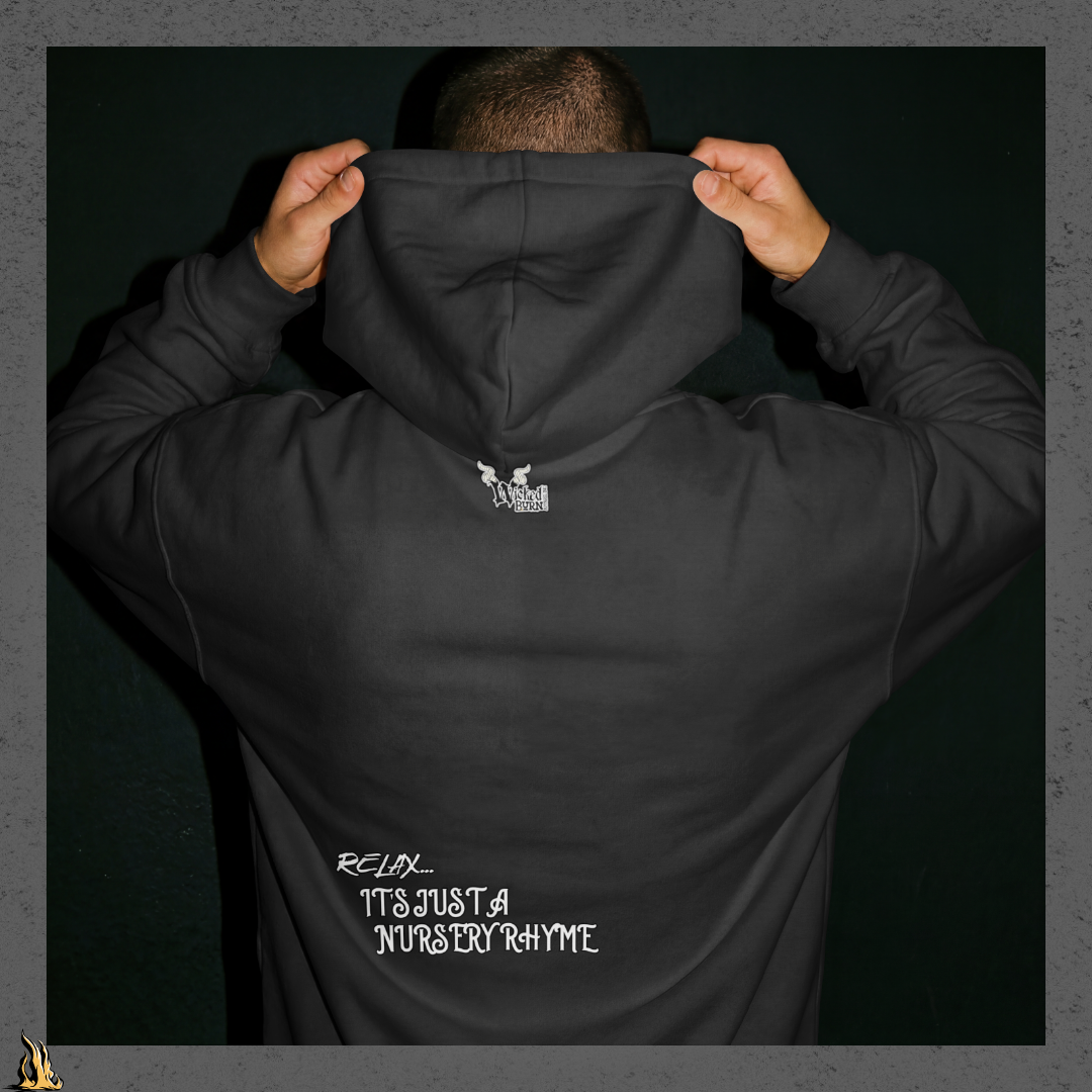 Hush Now... It's Just a Nursery Rhyme | Gothic Plague Doctor Horror Unisex Hoodie