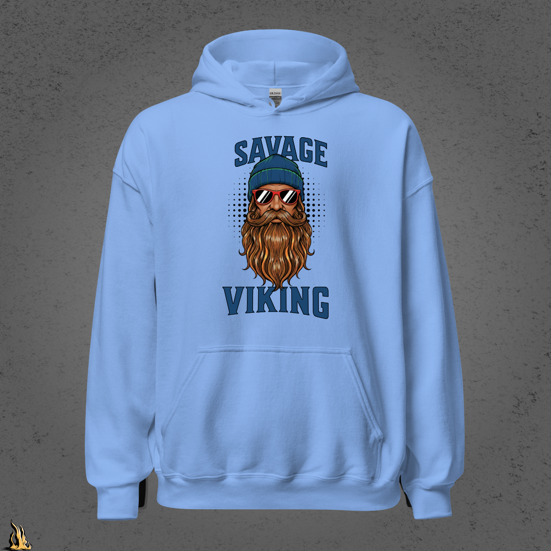 Savage Viking Graphic Unisex Hoodie – Ironstorm Edition