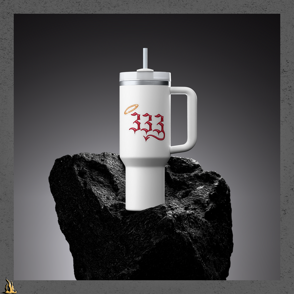 333 Half Evil Sticker