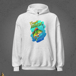 Caught Hookin' - Funny Fishing Graphic Unisex Hoodie 16