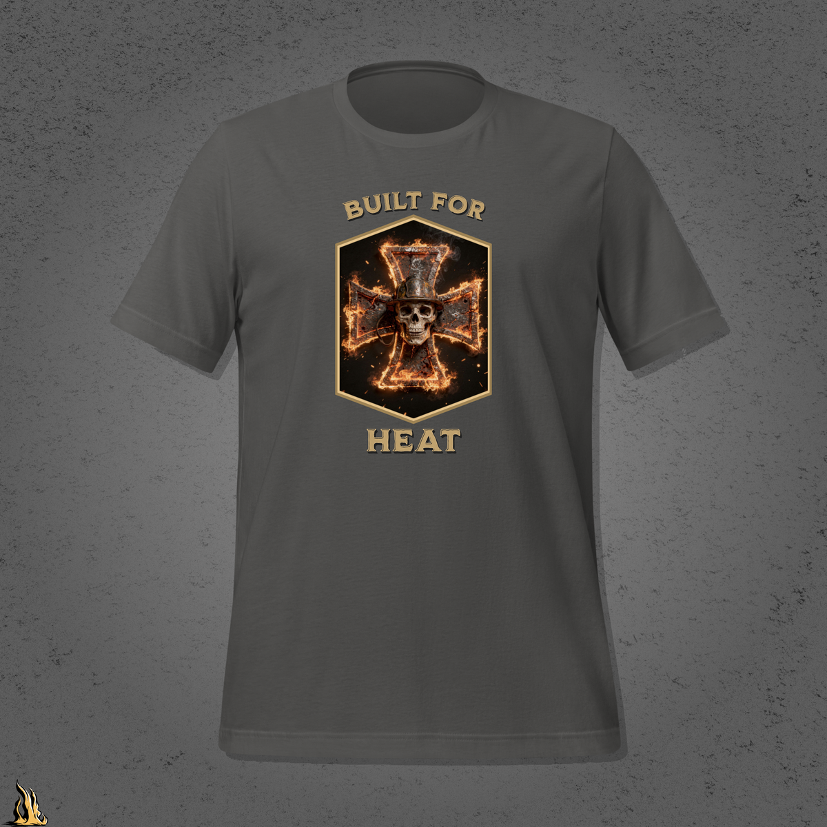 Built for Heat – Funny Firefighter T-Shirt