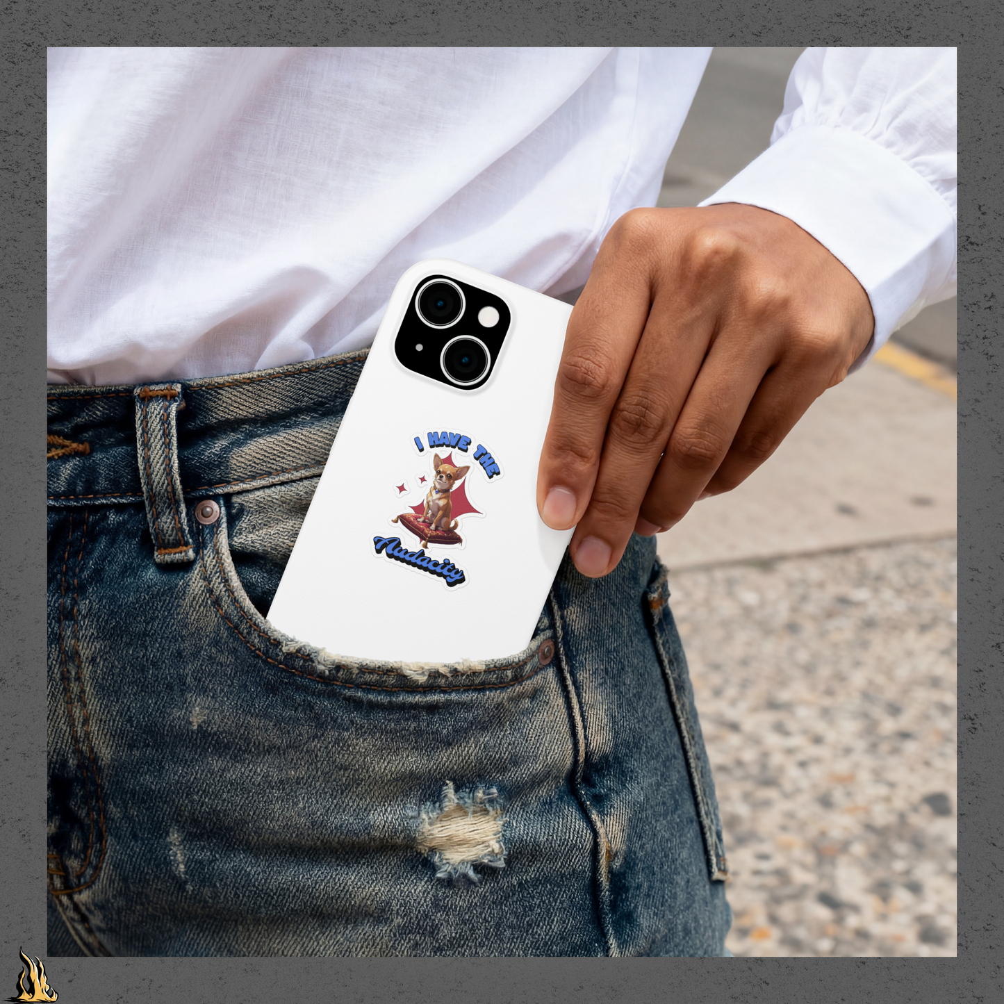 I Have the Audacity Sticker Pack | Funny Chihuahua Stickers