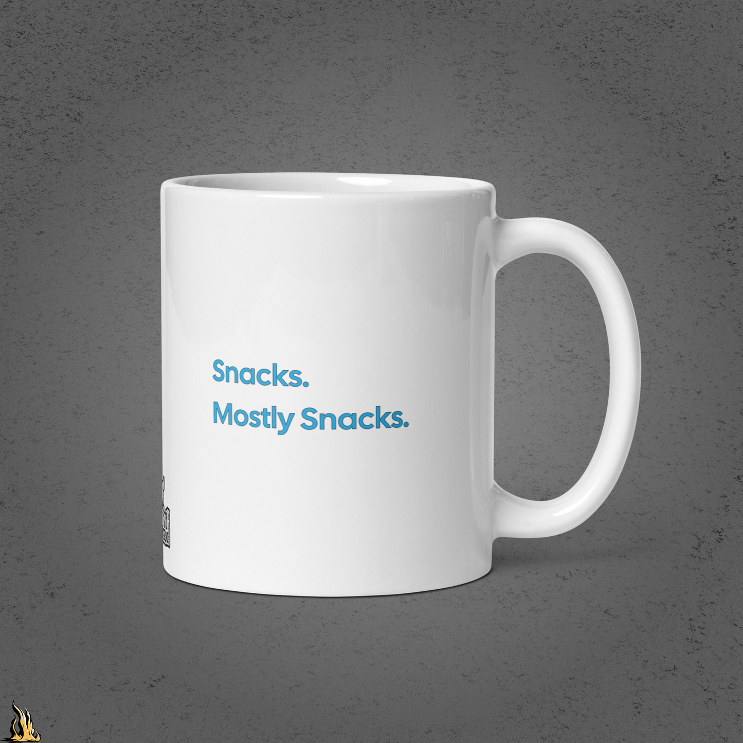 What’s Your Bag, Baby? Snacks Mostly Snacks Mug