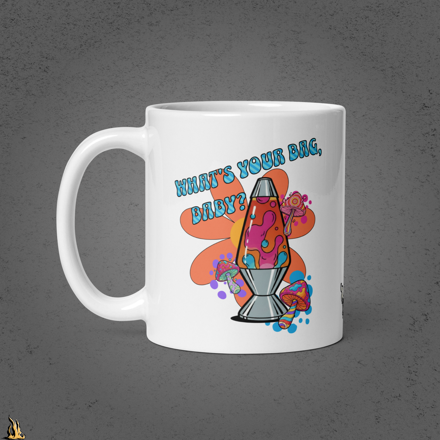 What’s Your Bag, Baby? Snacks Mostly Snacks Mug