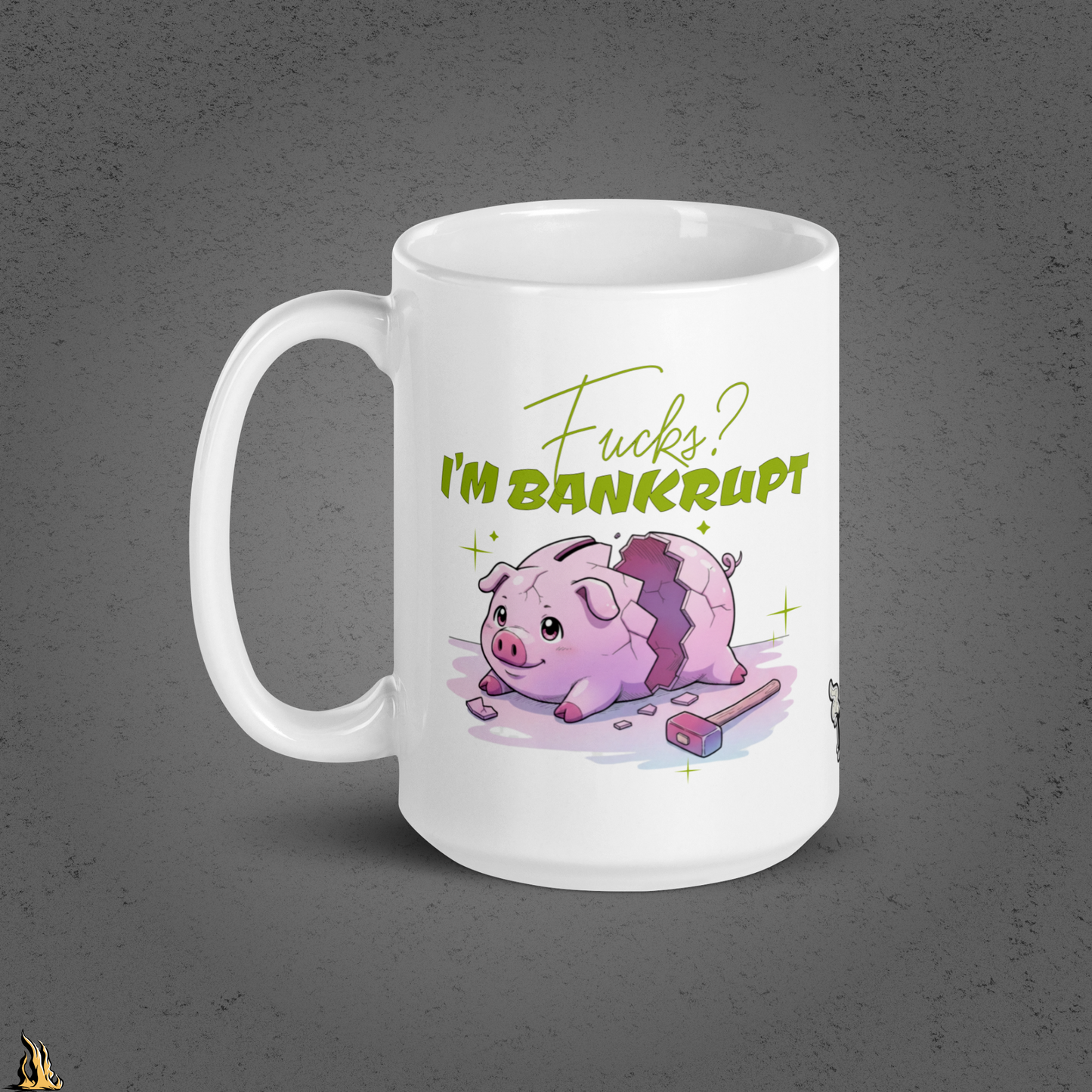 Fucks? I’m Bankrupt — Funny Sarcastic Coffee Mug