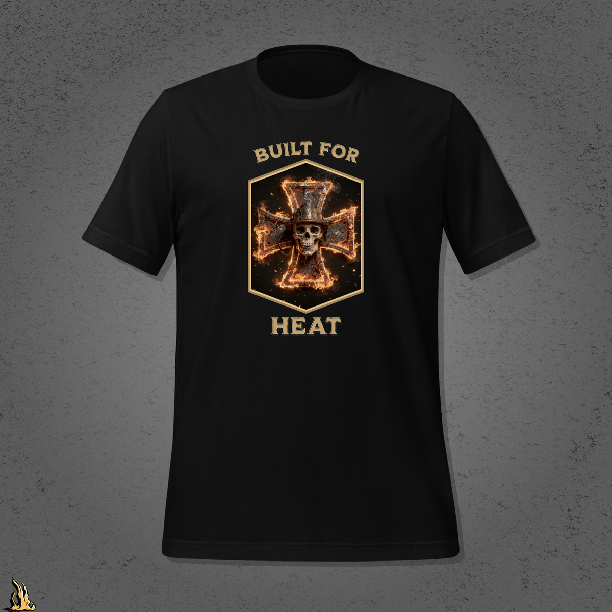 Built for Heat – Funny Firefighter T-Shirt