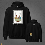 Go Fish Hoodie — No Fucks Given Card Game Unisex Bunnyhug 2