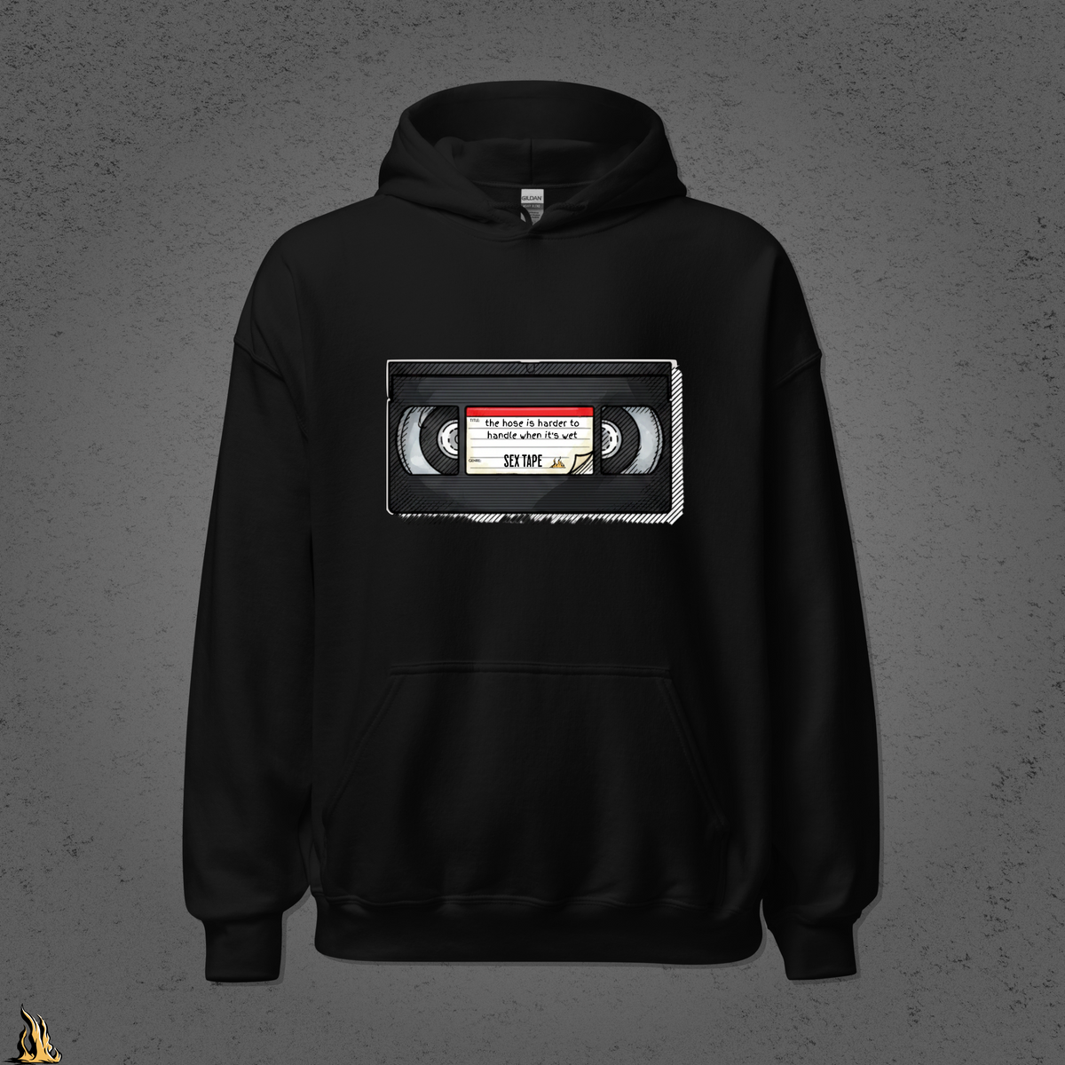 The Hose Is Harder to Handle When It’s Wet Bunnyhug – Firefighter Sex Tape Hoodie