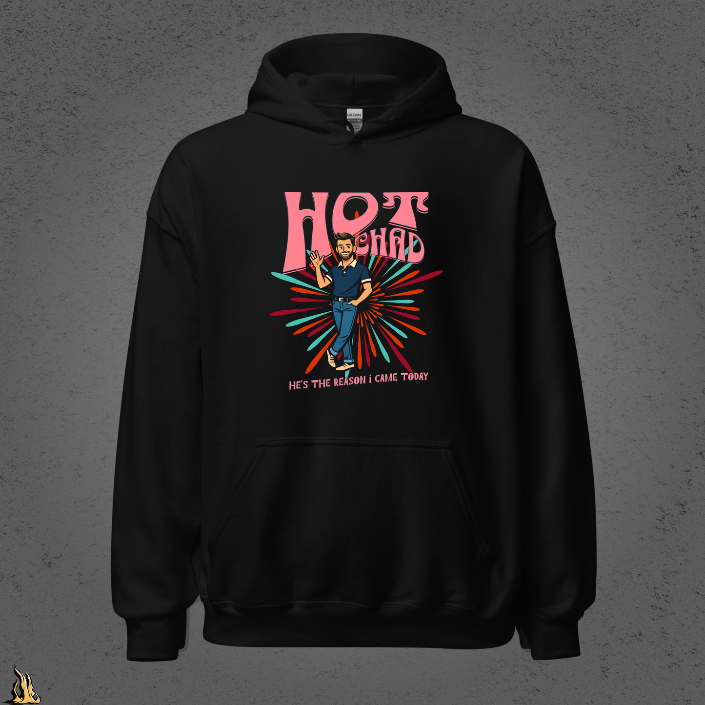 Hot Chad – Devastating Wit Funny Unisex Hoodie