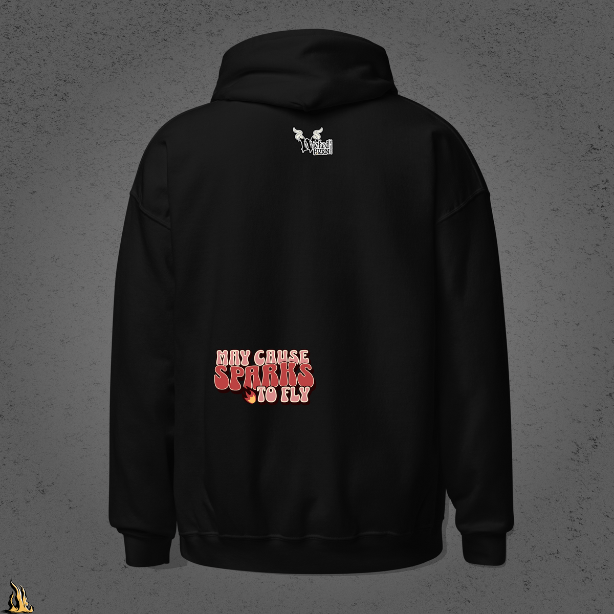 Hot Stuff Hoodie — May Cause Sparks to Fly Bunnyhug