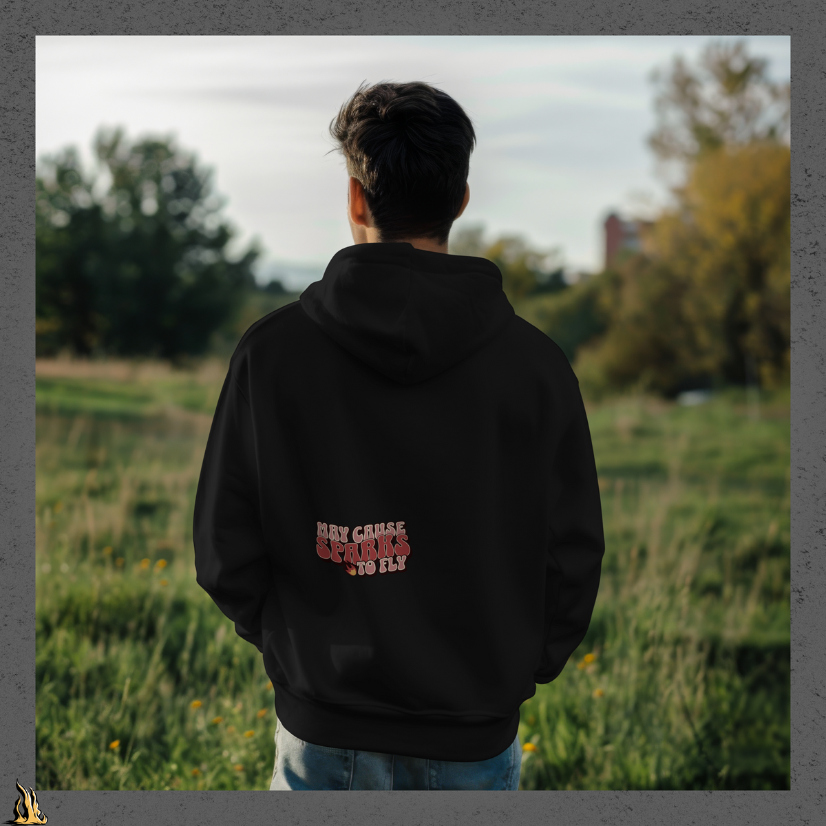 Hot Stuff Hoodie — May Cause Sparks to Fly Bunnyhug