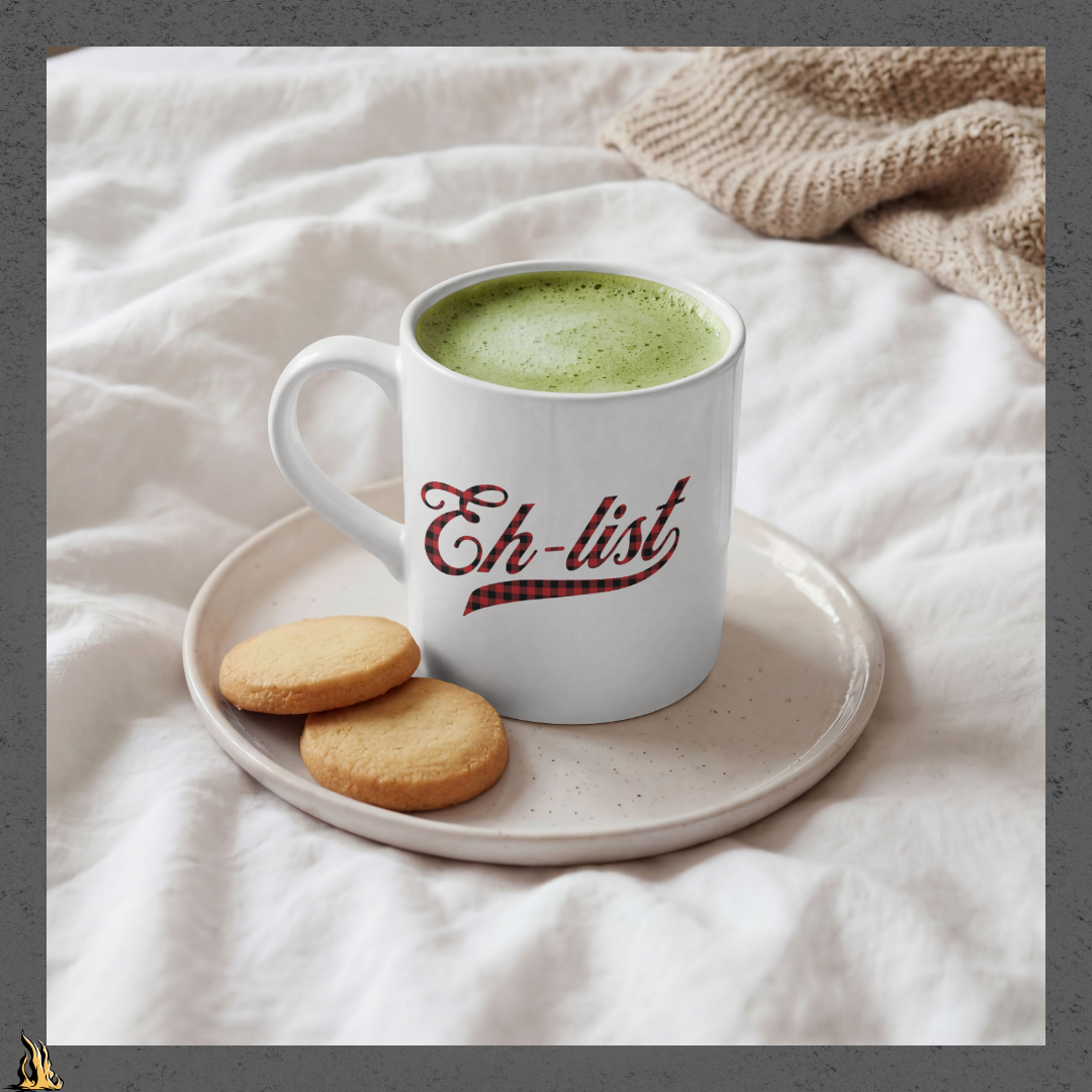 Eh-List: Bonfires & Winter Tires Mug