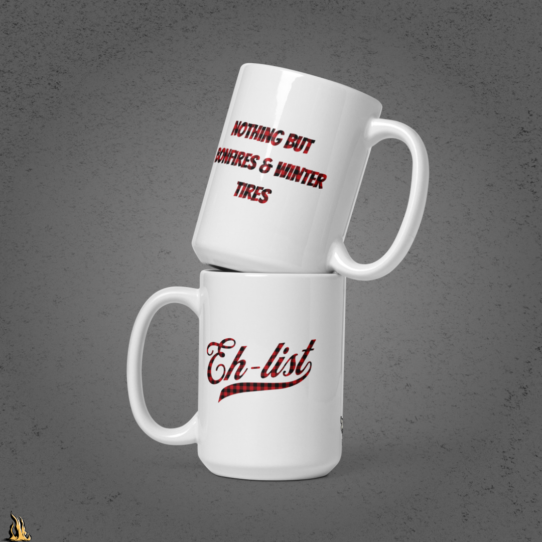 Eh-List: Bonfires & Winter Tires Mug