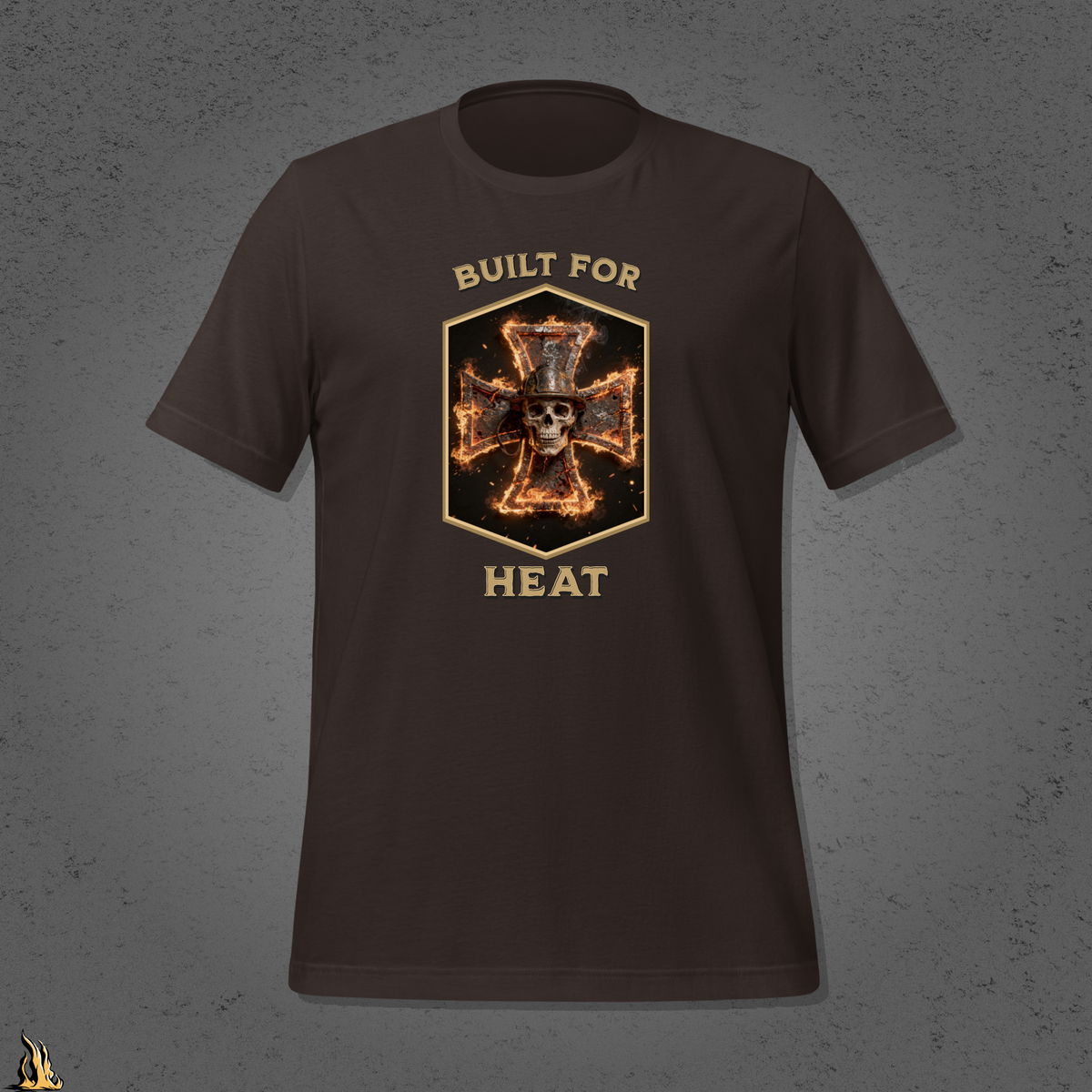 Built for Heat – Funny Firefighter T-Shirt