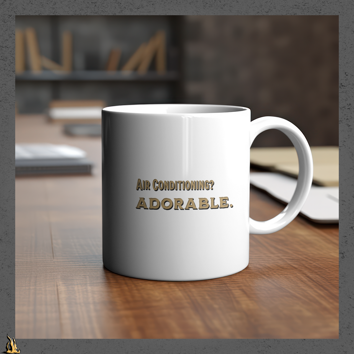 Built for Heat – Funny Firefighter Coffee Mug