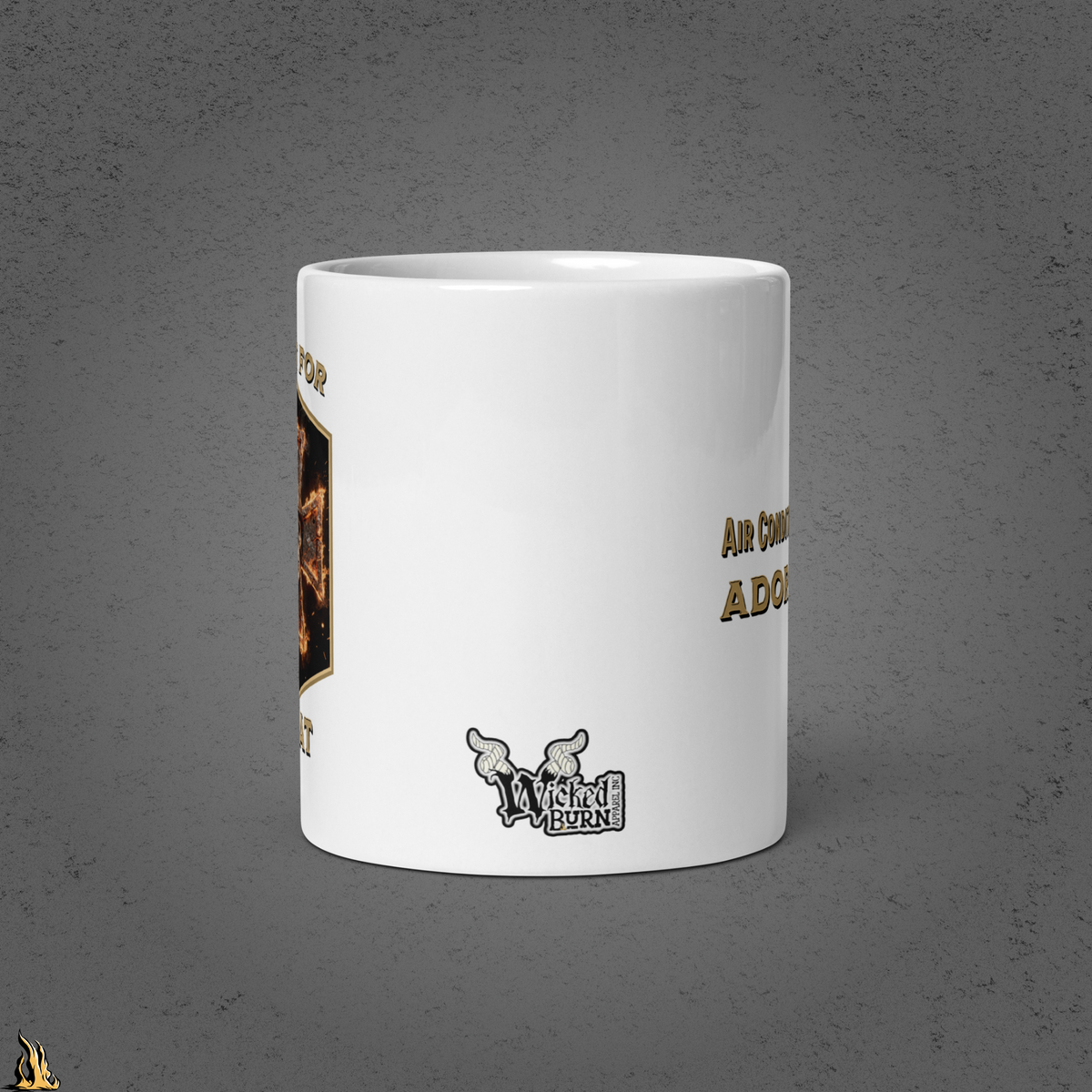Built for Heat – Funny Firefighter Coffee Mug