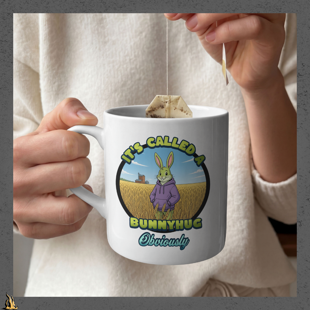 It's Called a Bunnyhug Obviously - Funny Saskatchwan Graphic Mug