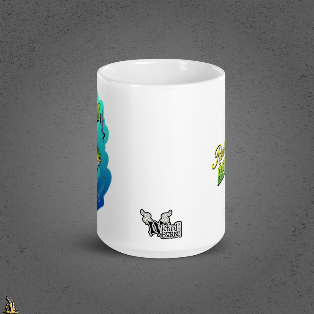 Caught Hookin' - Funny Fishing Graphic Mug