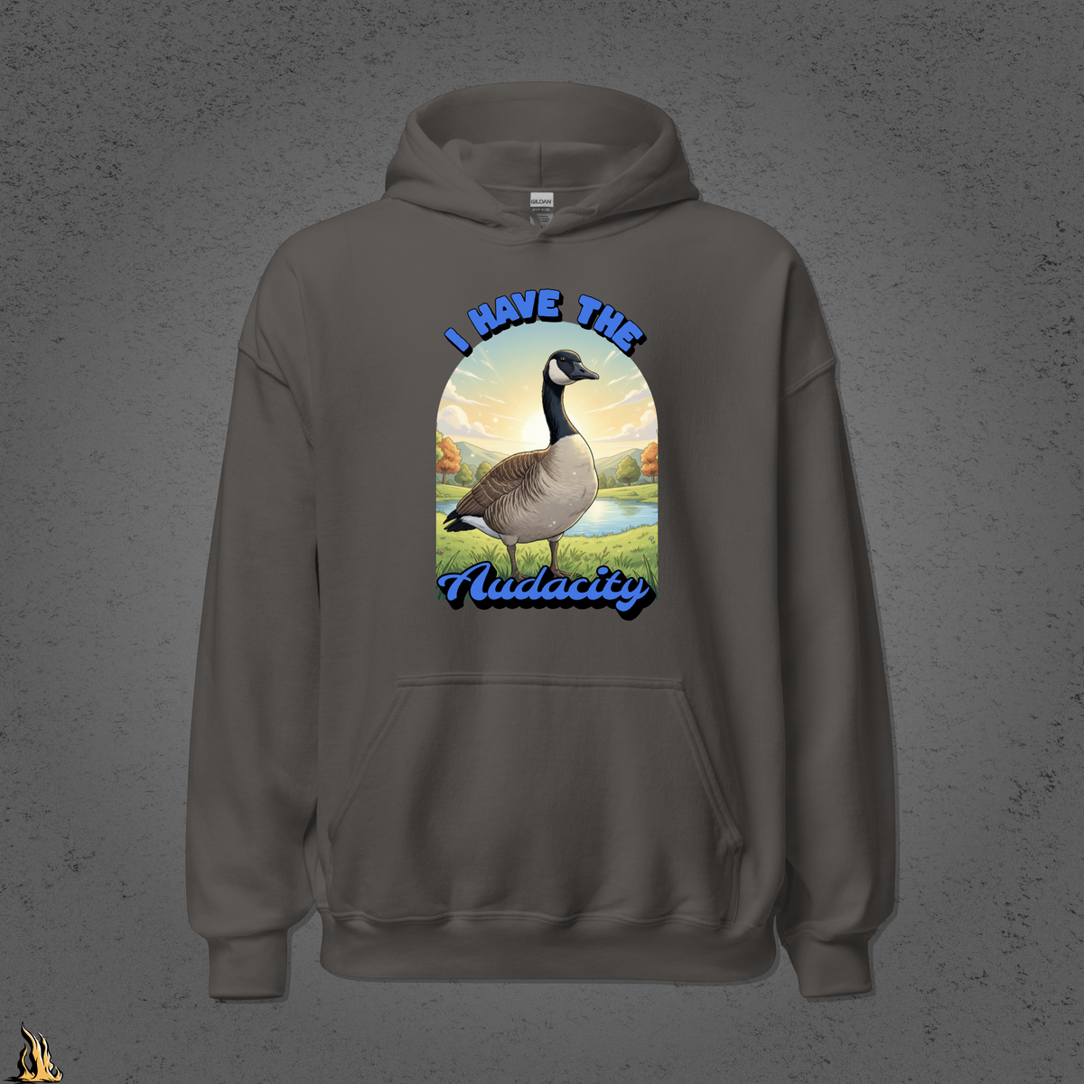 I Have the Audacity Hoodie | Funny Canadian Goose Bunnyhug