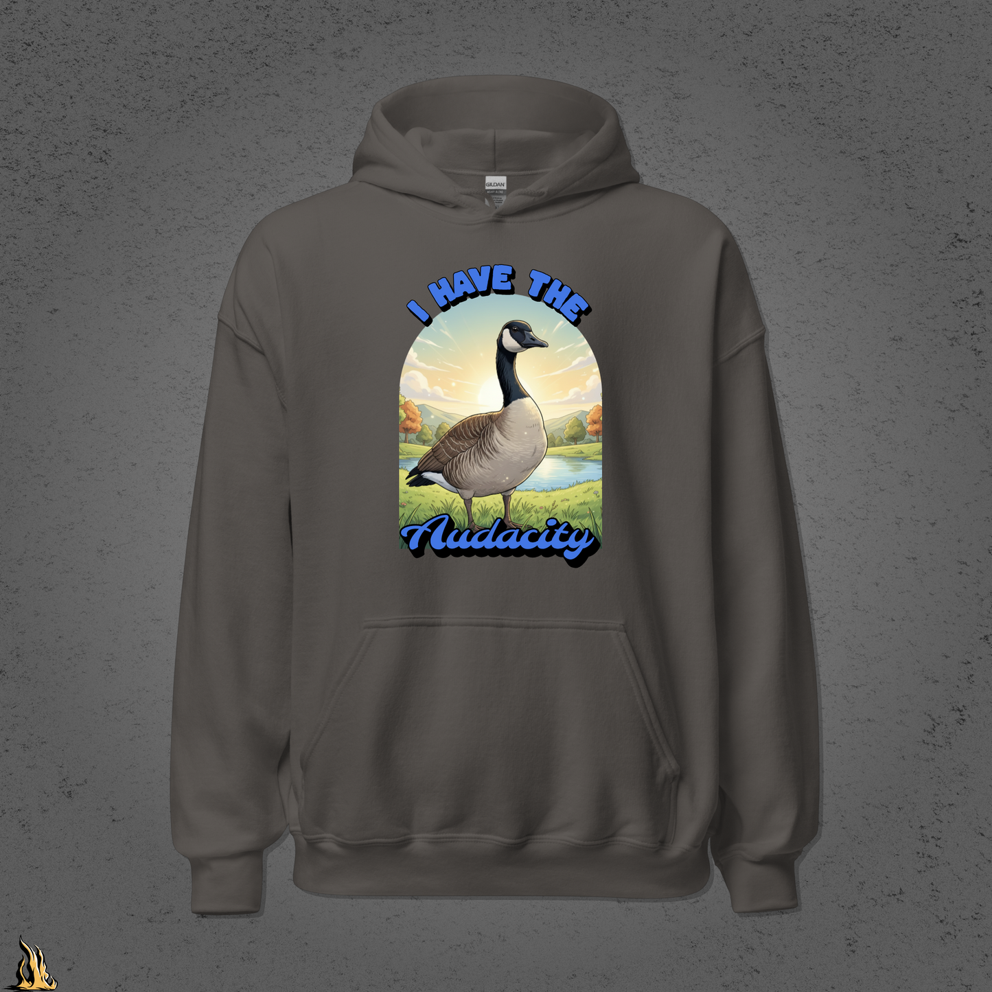 I Have the Audacity Hoodie | Funny Canadian Goose Bunnyhug