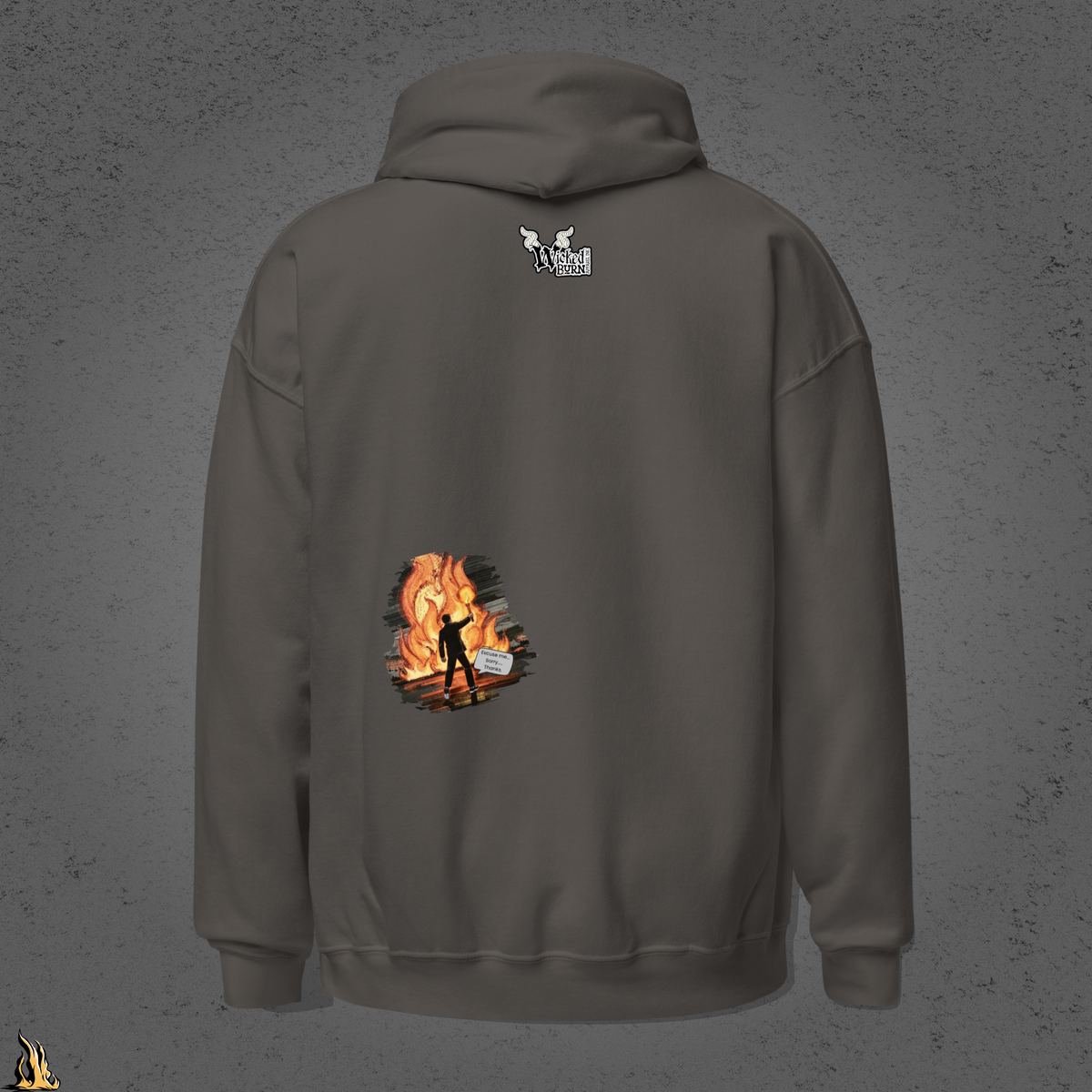 May the Bridges I Burn Light My Path Forward Hoodie — Sorry About the Fire