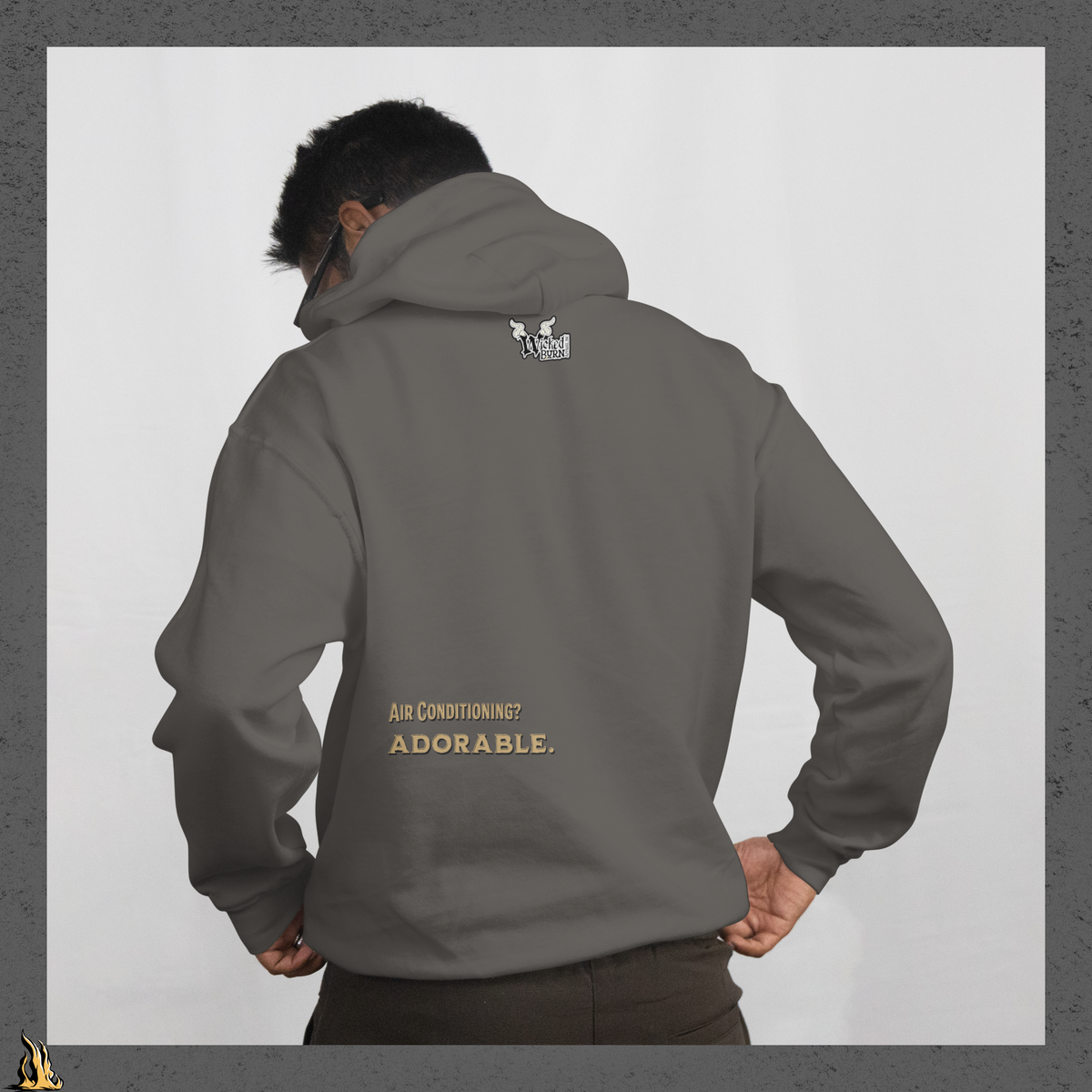 Built for Heat Bunnyhug – Sarcastic Firefighter Hoodie