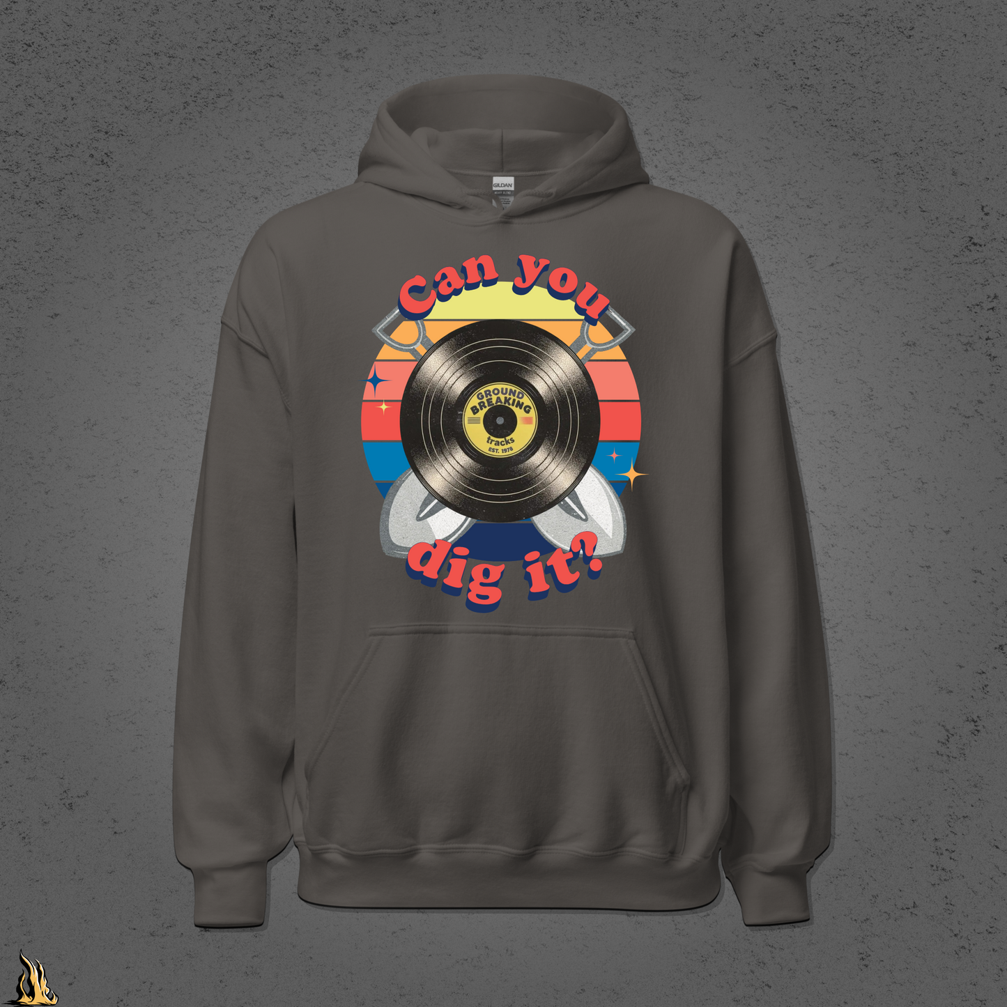 Can You Dig It? Ground Breaking Tracks Unisex Hoodie