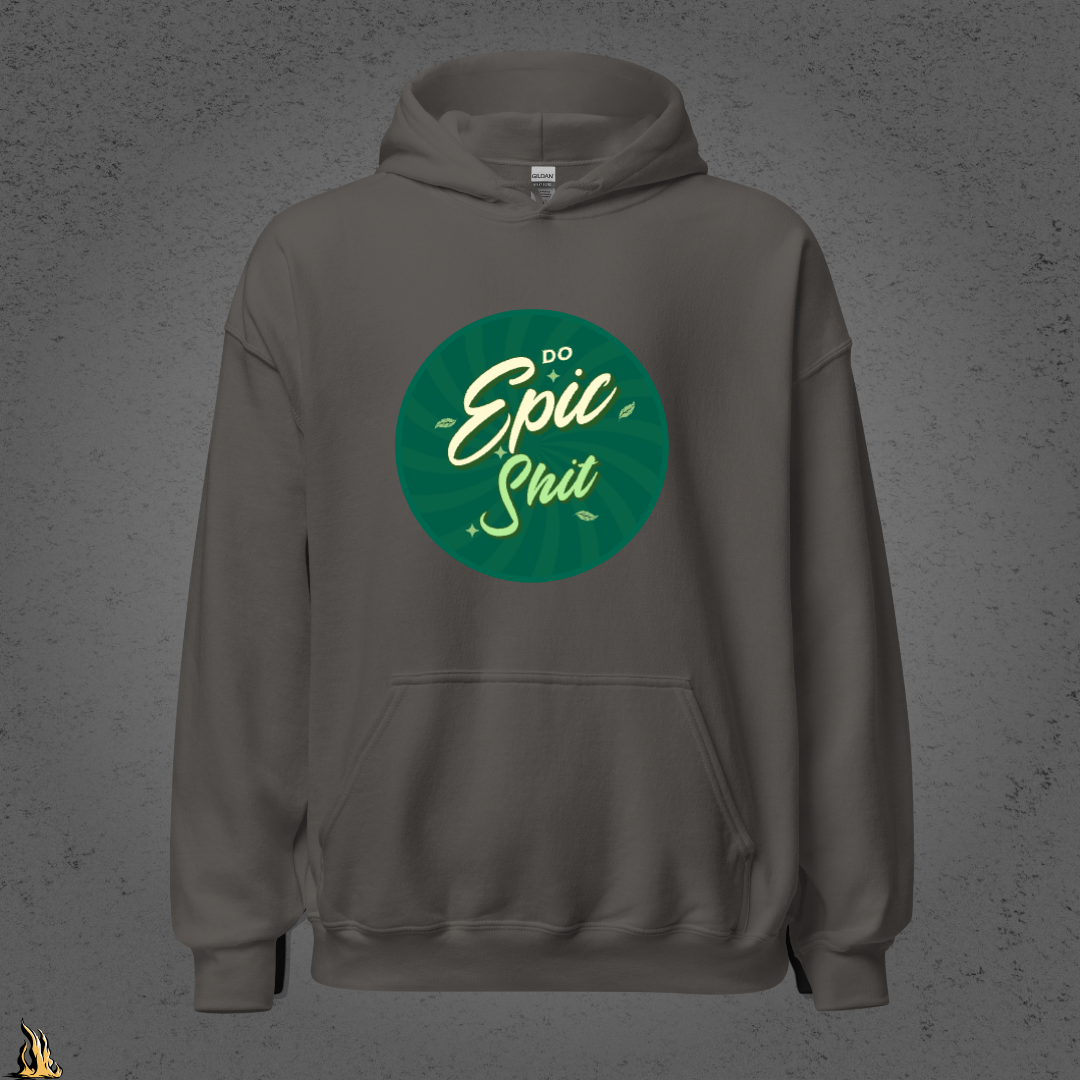Do Epic Shit - Retro Motivational Graphic Unisex Hoodie