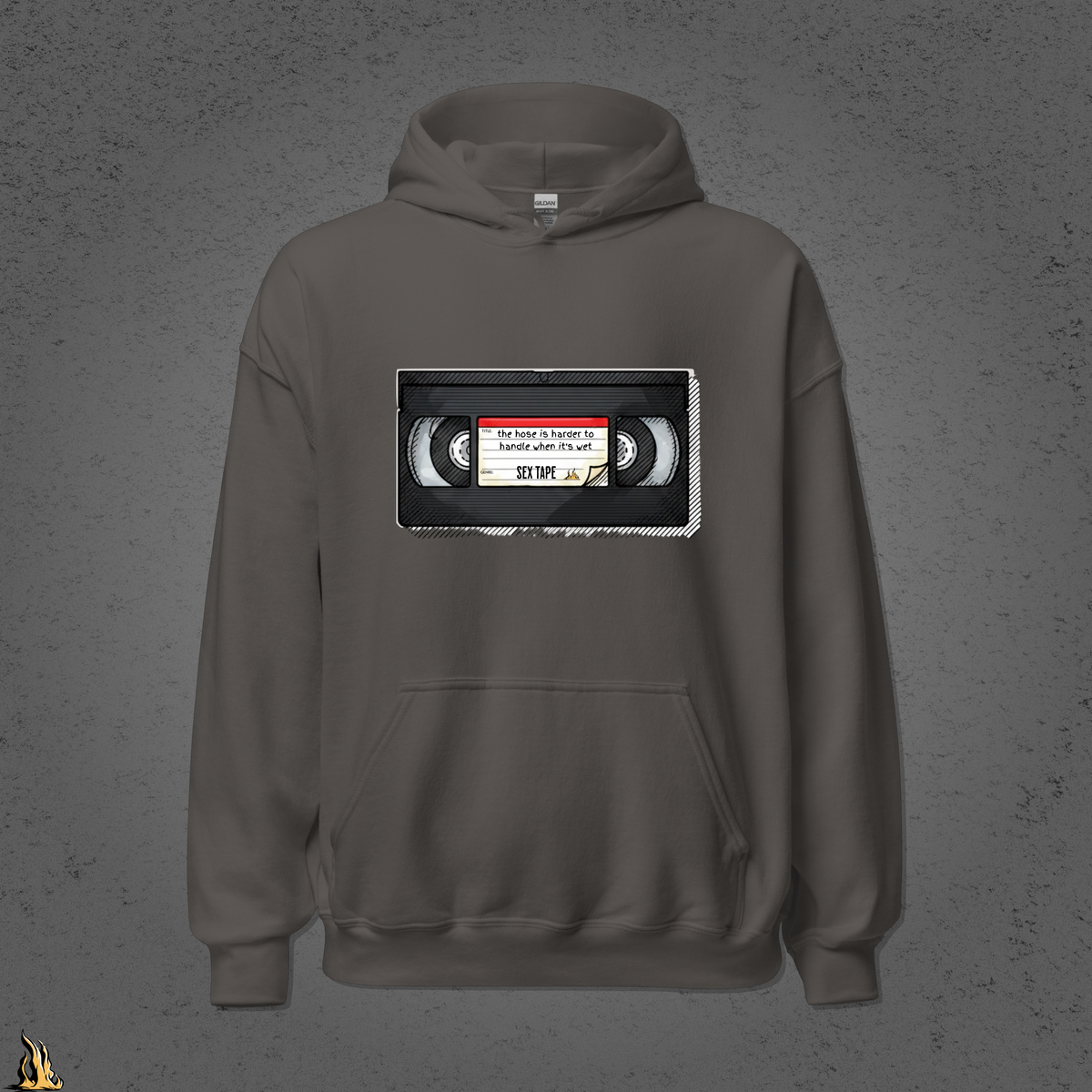 The Hose Is Harder to Handle When It’s Wet Bunnyhug – Firefighter Sex Tape Hoodie