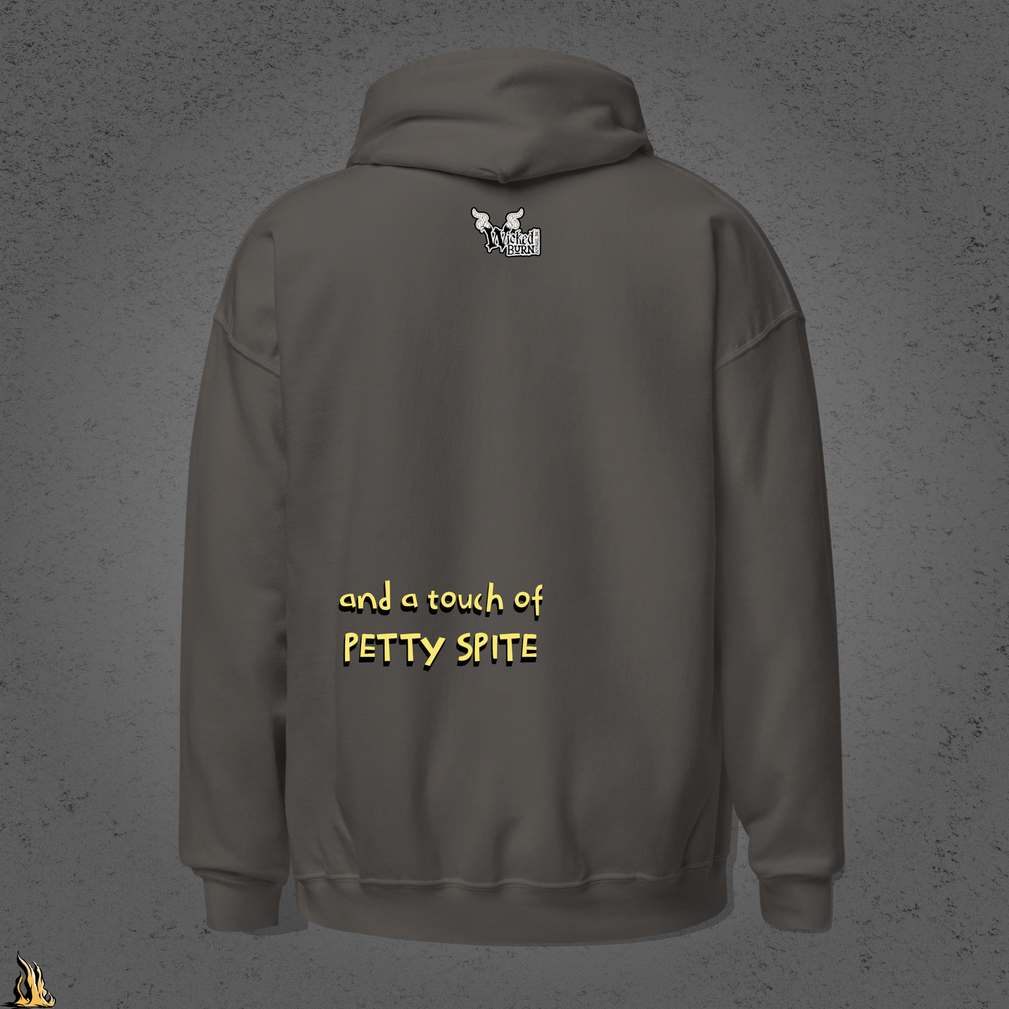 Kickassery, Good Vibes & Petty Spite - Funny Unicorn Unisex Hoodie
