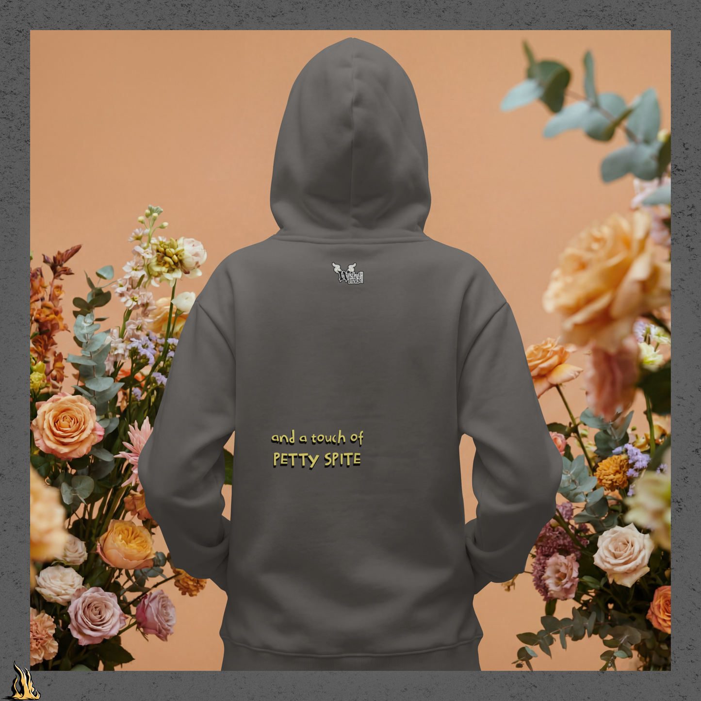 Kickassery, Good Vibes & Petty Spite - Funny Unicorn Unisex Hoodie