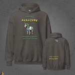 Kickassery, Good Vibes & Petty Spite - Funny Unicorn Unisex Hoodie 2