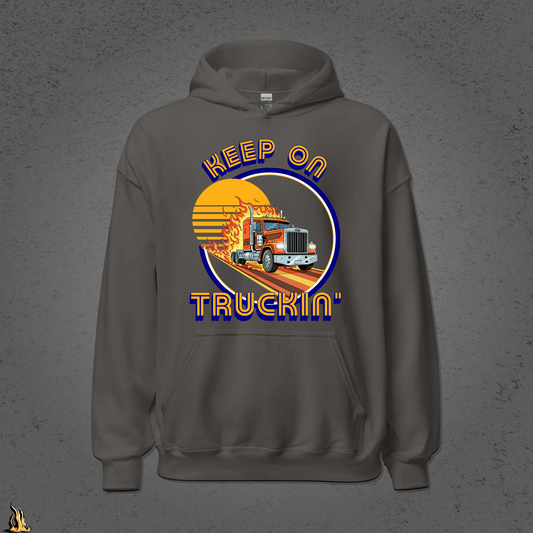 Keep on Truckin’ Unisex Hoodie – There’s Always Feet Pics