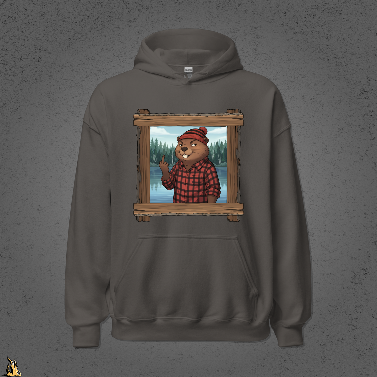 Warmest Regards Beaver Unisex Hoodie