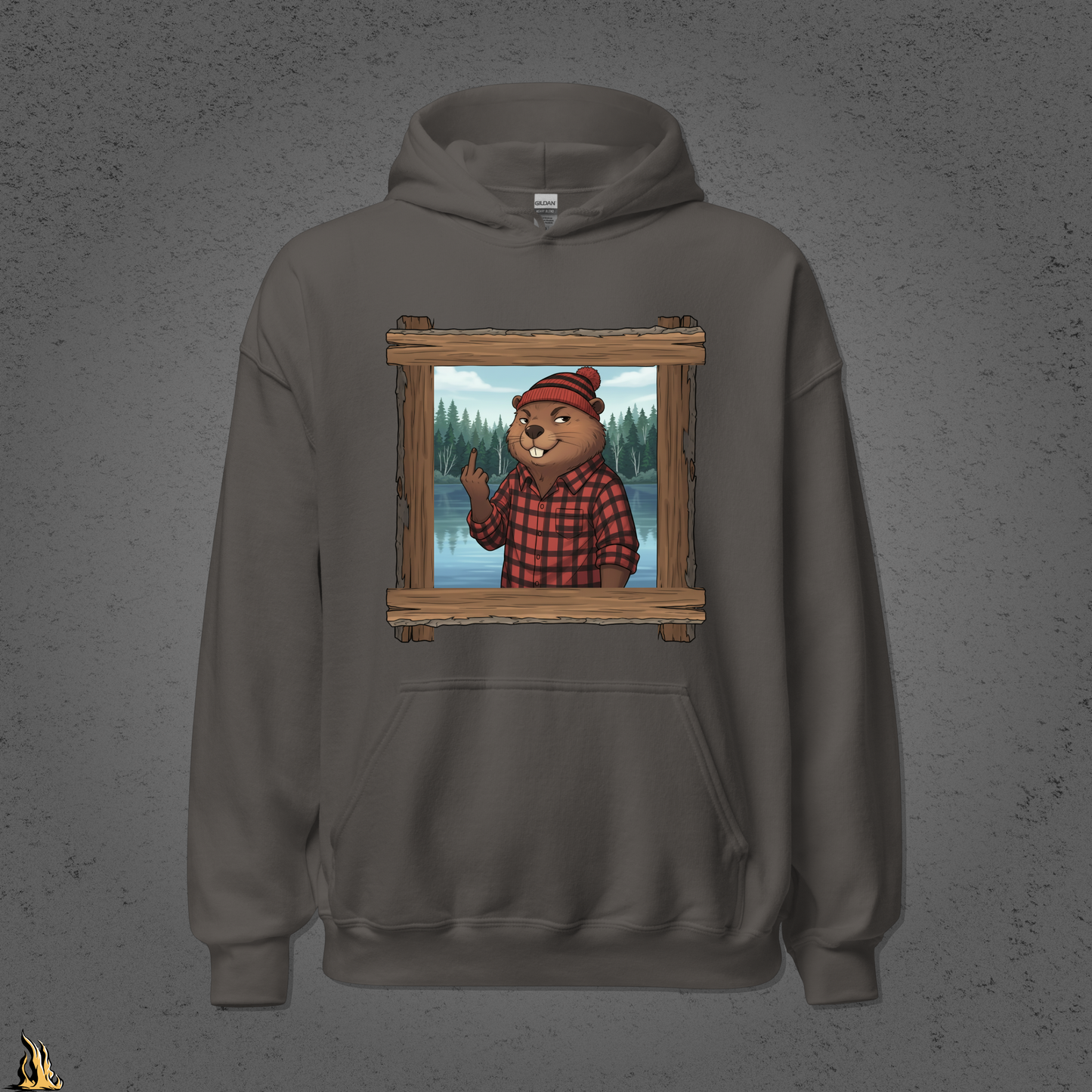 Warmest Regards Beaver Unisex Hoodie