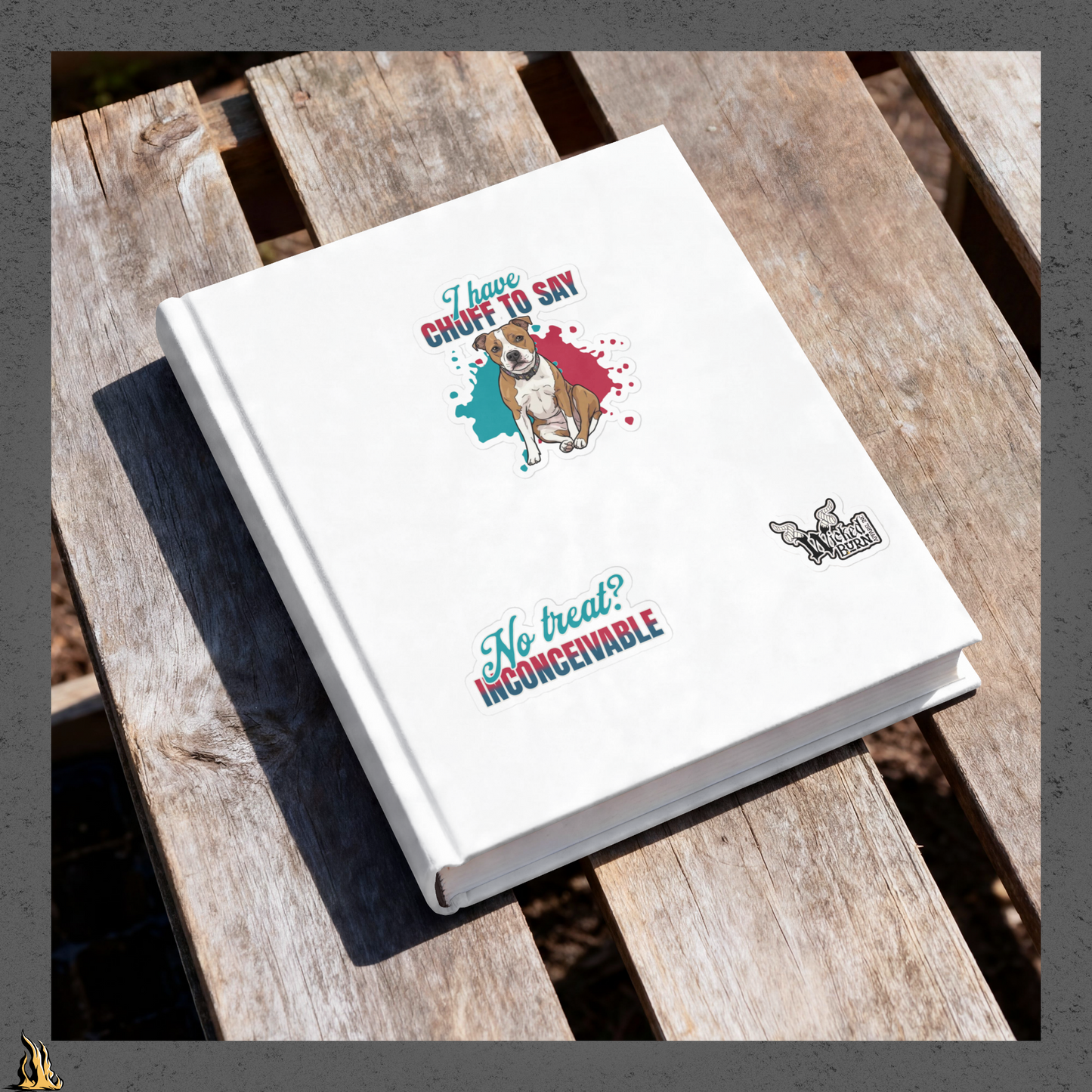 I Have Chuff to Say Sticker Pack | Funny Dog Stickers