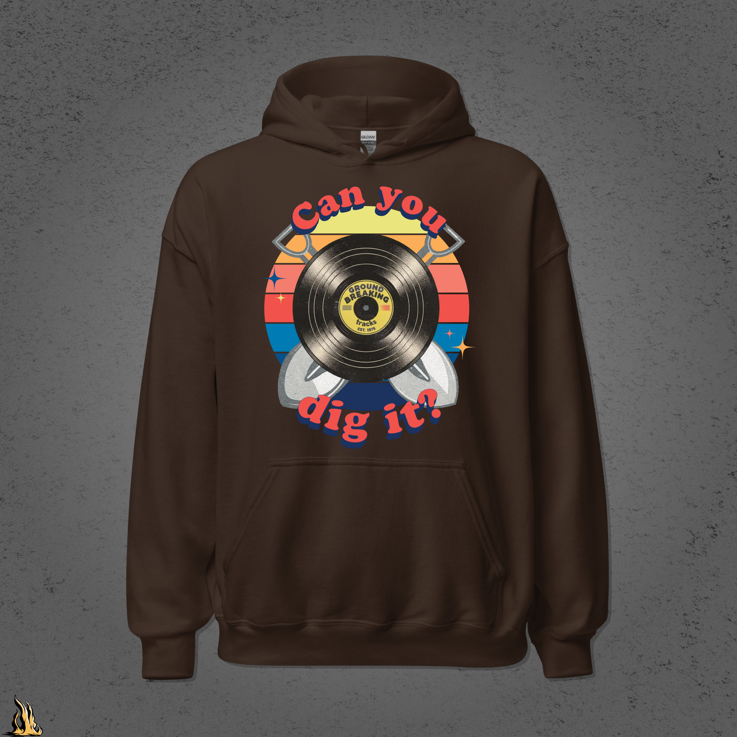 Can You Dig It? Ground Breaking Tracks Unisex Hoodie