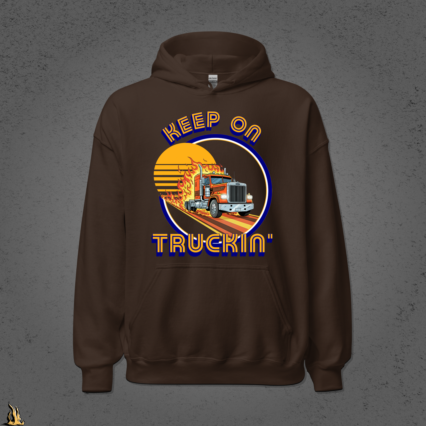 Keep on Truckin’ Unisex Hoodie – There’s Always Feet Pics