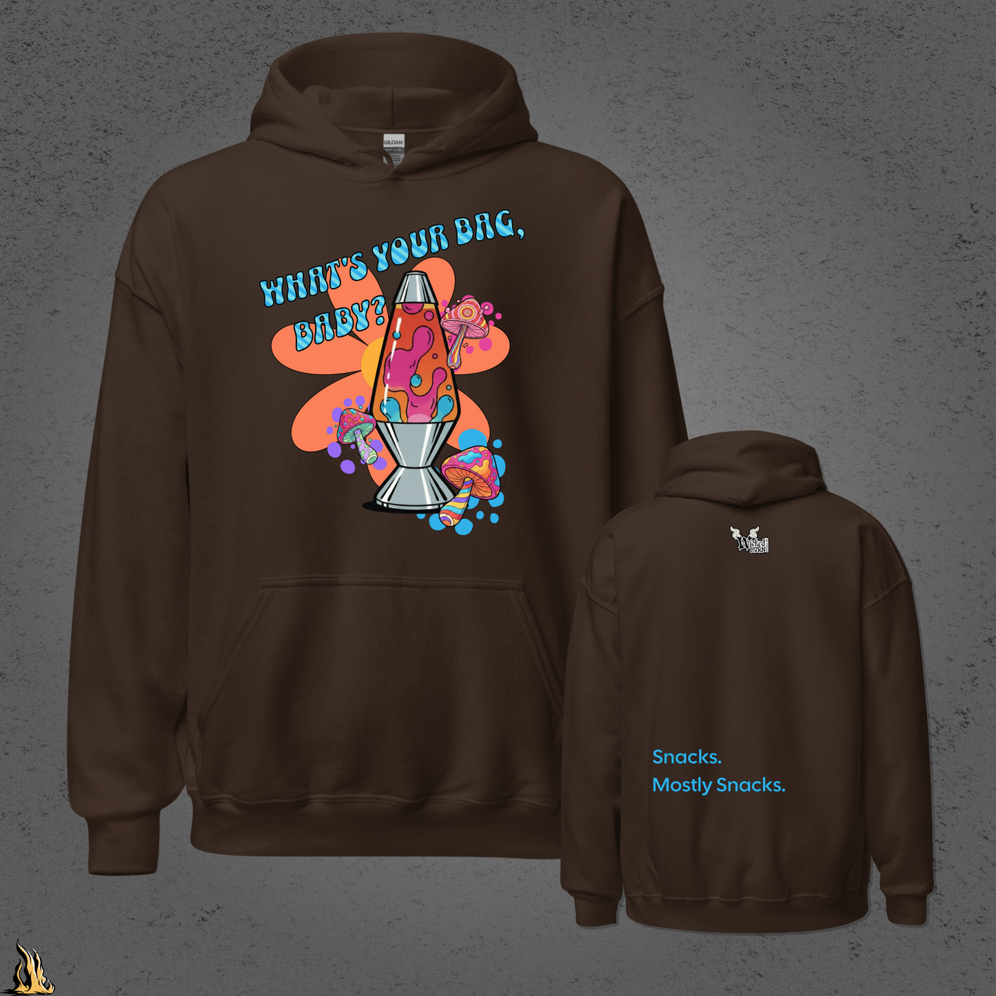What’s Your Bag, Baby? Snack Lover Unisex Hoodie