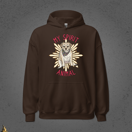 My Spirit Animal Bunnyhug – Hostile Aura Dog Hoodie