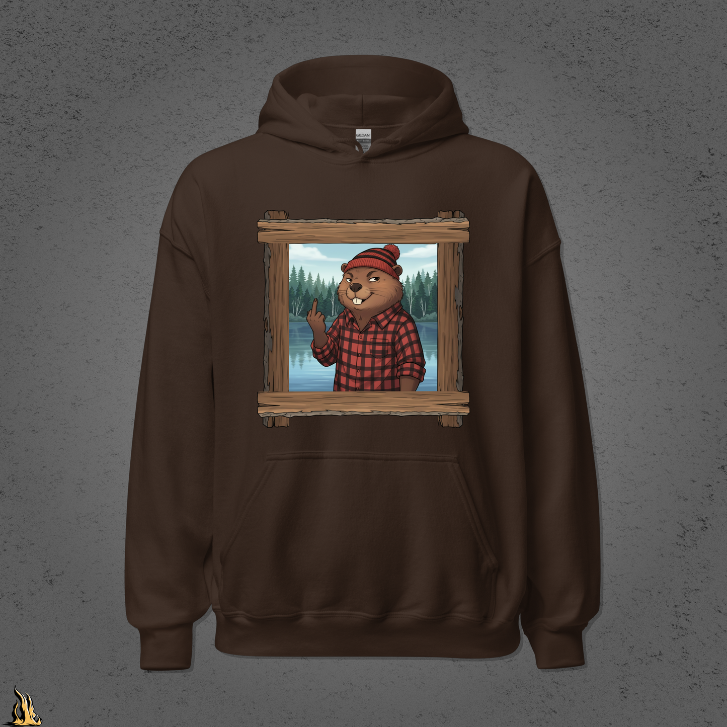 Warmest Regards Beaver Unisex Hoodie