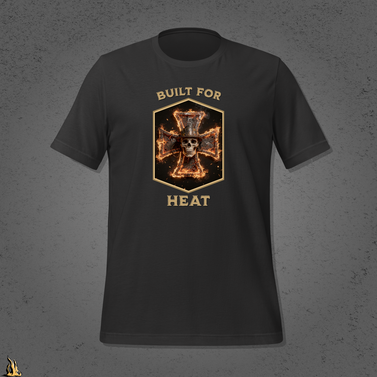 Built for Heat – Funny Firefighter T-Shirt