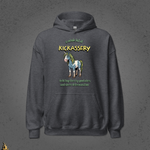 Kickassery, Good Vibes & Petty Spite - Funny Unicorn Unisex Hoodie 8