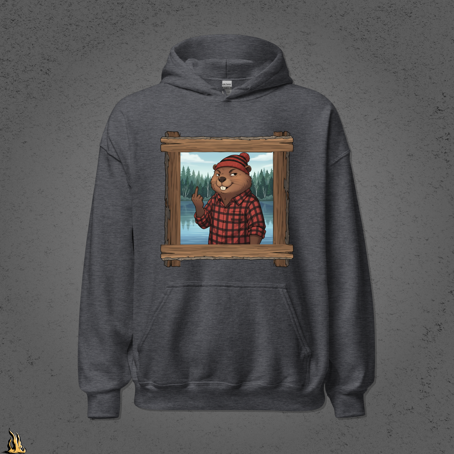 Warmest Regards Beaver Unisex Hoodie